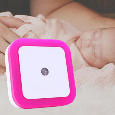 VEILLEUSE BEBE - CARRE - Baby et Mum