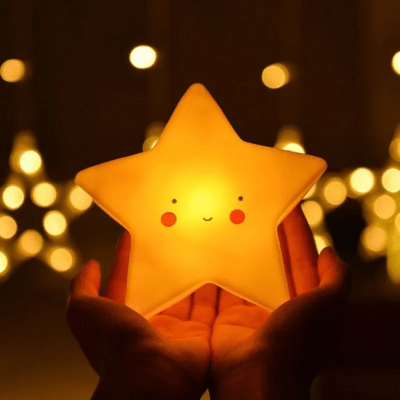 Veilleuse Bébé - Étoile - Baby et Mum