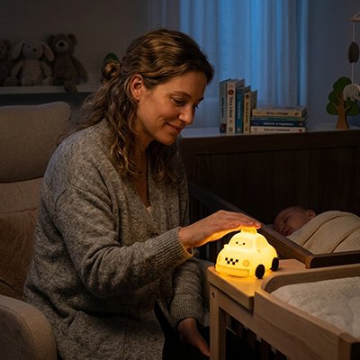 Veilleuse bebe tactile pratique