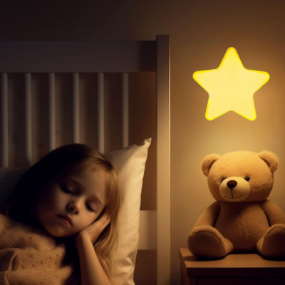 veilleuse-murale-bébé-apaisant-étoile