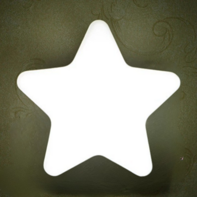 veilleuse-murale-bébé-blanche-étoile