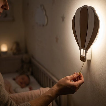 Veilleuse murale montgolfière design mixte