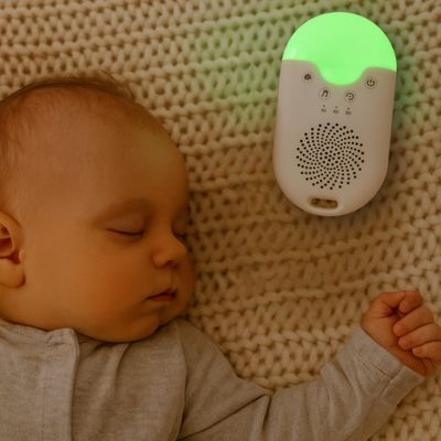 veilleuse bruit blanc apaisante pour calmer les pleurs de bebe et endormissement autonome