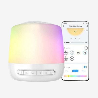 veilleuse bruit blanc avec application portable